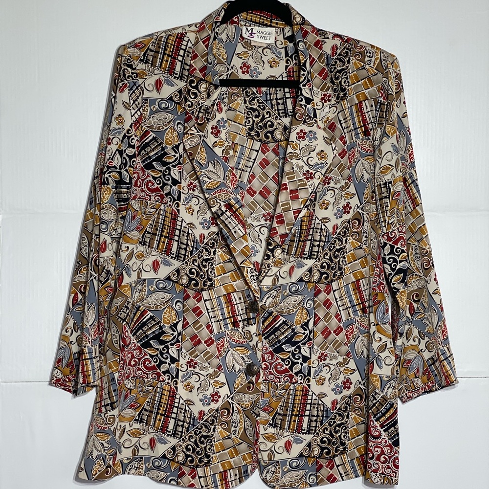 Maggie suite to button long sleeves